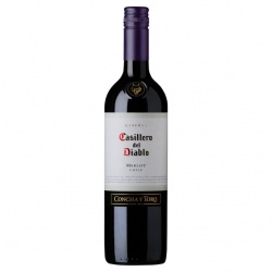 Casillero del Diablo Merlot case of 6 or 7.49 per bottle